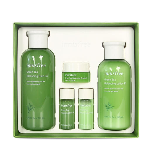 【中欧班列精选】悦诗风吟新绿茶精萃平衡水乳套装 两件套  新版 ylpy 商品图0