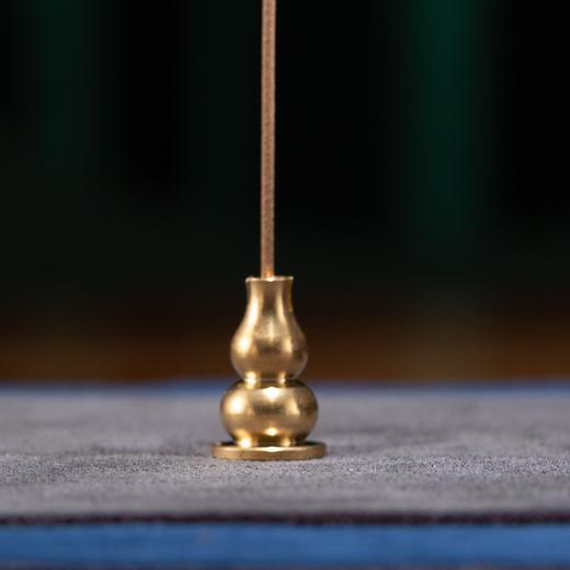 百年铜艺世家朱炳仁·铜香炉系列工艺品 琴炉/卧香炉/香插 室内熏香摆件 商品图10