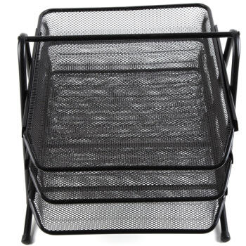 齐心文件盘B2163 耐用铁网 三层 商品图1