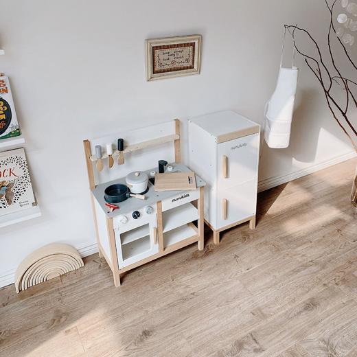 北欧丹麦原木厨房玩具套装 儿童过家家厨房玩具 商品图2