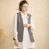 famecoco范可儿套装女秋时尚马甲衬衫两件套F216EC008 商品缩略图1