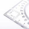 得力（deli） 塑料三角尺直尺子 三角板量角器 办公用品 6420 20cm 商品缩略图3