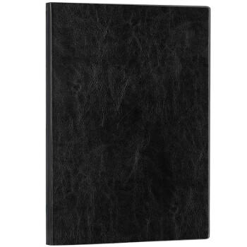 得力商务办公笔记本3306(黑色)A4  160页 商品图1