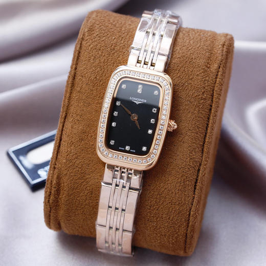 【钻圈款】浪琴LONGINES 马术骑士系列女表！小巧的表款 商品图0