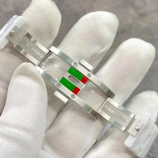 APS爱彼皇家橡树系列AP26579白陶瓷 出货实拍 商品图6