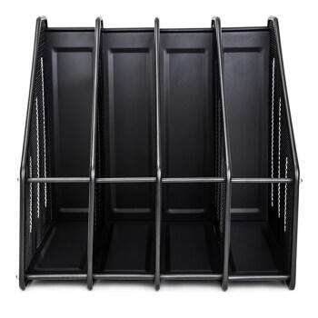 得力文件框78994(黑色) 金属四格 商品图3