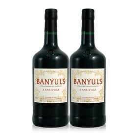 【双支特惠装】百乐丝红葡萄酒 Banyuls 3 ans d'age 750ml*2