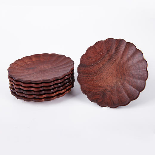 梅开五福杯垫° 酸枝&紫光檀 商品图1