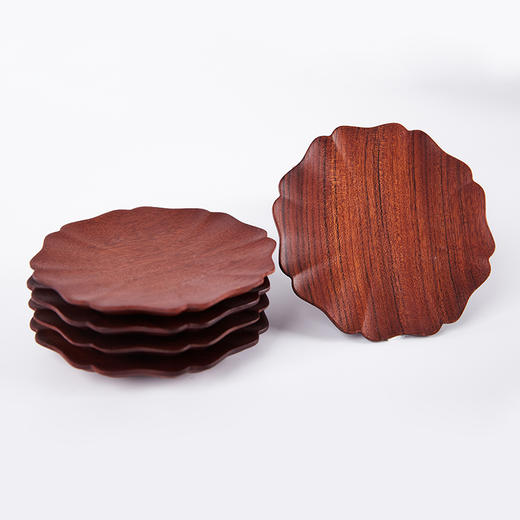 八边花薄款杯垫°酸枝&紫光檀款 商品图0