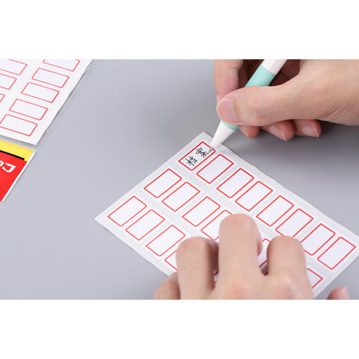 齐心自粘性标贴C6443标价贴手写分类贴纸 商品图3