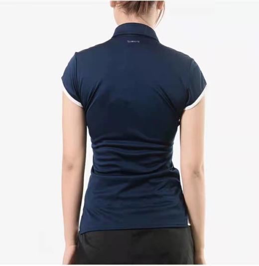 Adidas 女子透气速干网球polo衫 商品图3