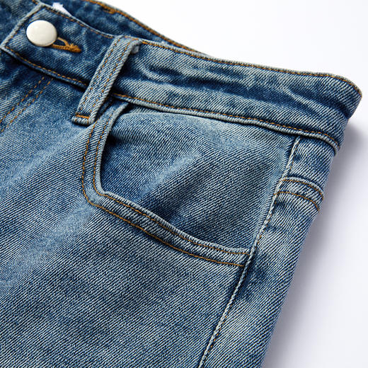 VIMAGE纬漫纪秋季新款时尚通勤休闲显瘦百搭牛仔裤V1605232 商品图7