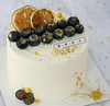 【生日蛋糕】白底蓝莓柠檬干装饰 商品缩略图1