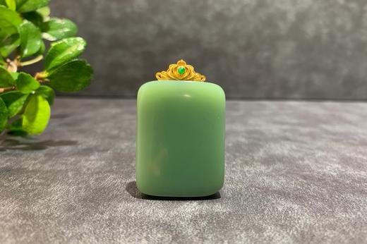 【御珠宫坊】金镶碧玉无事牌 商品图3