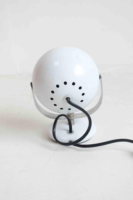 1970s太空时代眼球灯 金属小台灯 商品图3