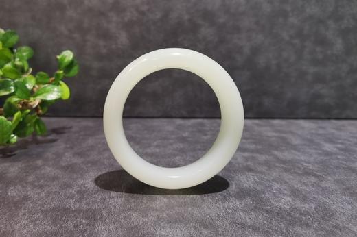 【御珠宫坊·传藏系列】羊脂白玉手镯57.8mm 商品图6