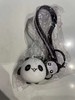 黑白立体熊猫钥匙扣 商品缩略图0
