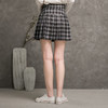 famecoco范可儿a字短裙女秋遮胯格子半身百褶裙F216HA012 商品缩略图3