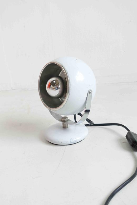 1970s太空时代眼球灯 金属小台灯 商品图6