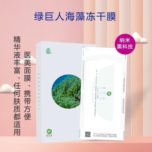 绿巨人海藻冻干膜  【医用面膜 便于携带】7片/盒 商品图0