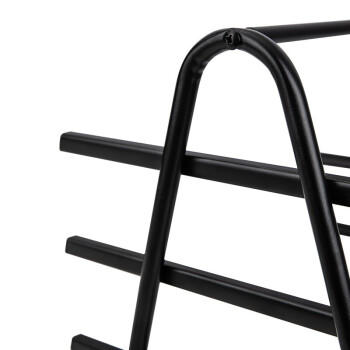 得力文件座9184(黑色)金属四层文件盘 商品图2