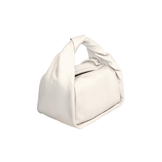 EVENING【可口】系列 Mini女士手袋 哑光100%羊皮 白色 商品图2