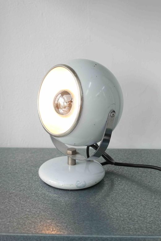 1970s太空时代眼球灯 金属小台灯 商品图1