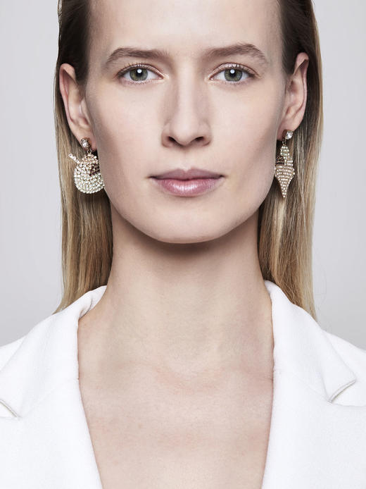 北京仓｜Rosantica-Gelateria-冰淇淋 多色水晶 耳环（不对称）［意大利设计师］ 商品图0