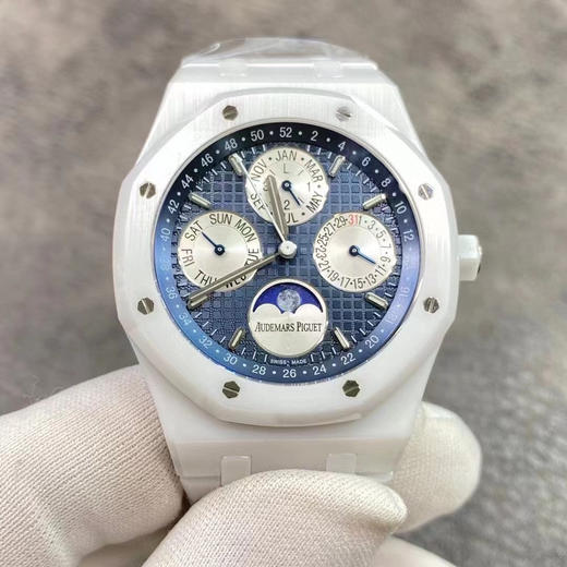 APS爱彼皇家橡树系列AP26579白陶瓷 出货实拍 商品图0