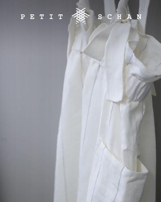 PETIT SCHAN小闪 CLO#039 Fisherman 日本进口纯亚麻设计款两穿背带裤/渔夫裤 商品图1