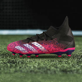 阿迪达斯猎鹰FREAK.3 MG中端中帮欧洲杯配色足球鞋男FW7515