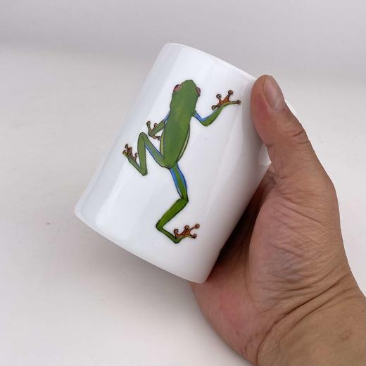 不仁斋薛继业水墨贴花景德镇无把马克杯咖啡杯茶杯办公室居家休闲 商品图2