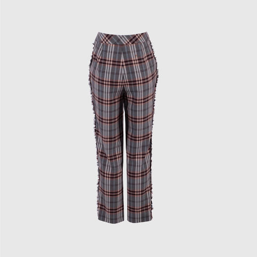 两侧毛边西装裤 商品图2