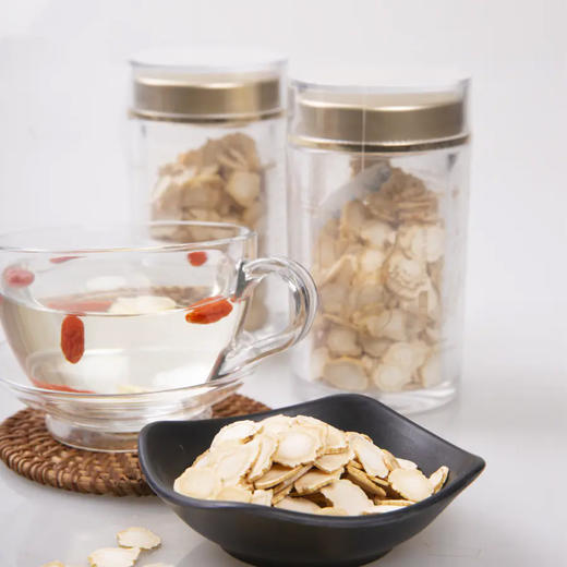 正安 长白山人参片 泡水煲汤 长辈礼品 进补好物 参茶食材 赞安原材 50g/罐 商品图1