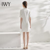 IWY/白色西装连衣裙女短袖时尚通勤高端工作服收腰修身气质职业套裙Q11255 商品缩略图3