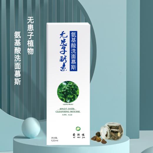 无患子植物酵素氨基酸洗面慕斯【清爽不紧绷 】120ml/瓶 商品图0
