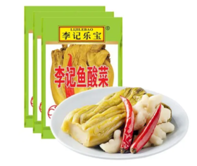 李记乐宝鱼酸菜250g