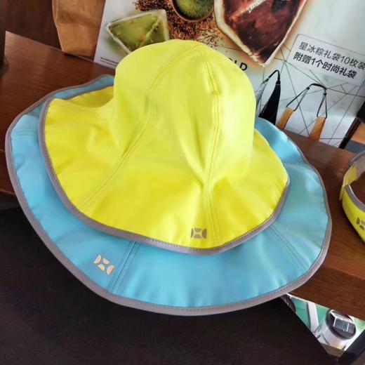 HOII/后益 荷叶边花瓣帽遮阳防晒帽秋冬款大号（库存情况请下单前咨询客服）[D类] 商品图5