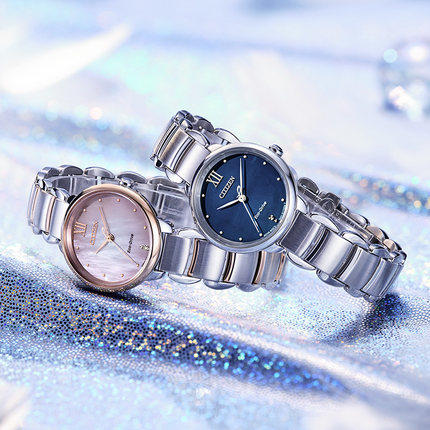 西铁城日本官方正品花语风吟系列光动能女表EM0920-86L 商品图5