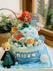 双层美人鱼冰雪奇缘艾莎公主奶油蛋糕 下单前请仔细阅读商品详情 商品缩略图0