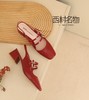 西村名物2021年夏季新款中粗跟休闲时尚凉鞋X21AH16661 商品缩略图2