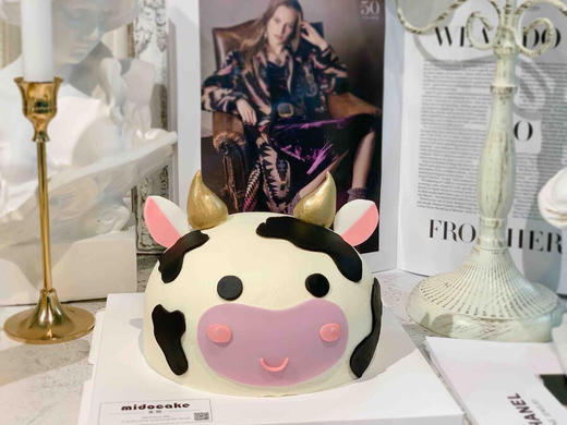 可爱牛宝宝蛋糕 商品图0