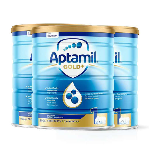 直邮 爱他美金装1段*3罐 商品图0