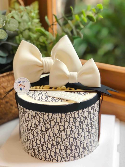 翻糖蝴蝶结迪奥奶油蛋糕 下单前请仔细阅读商品详情 商品图1