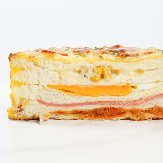 【焗烤三明治】浓浓焗香，配料丰富，元气十足！ 商品图1