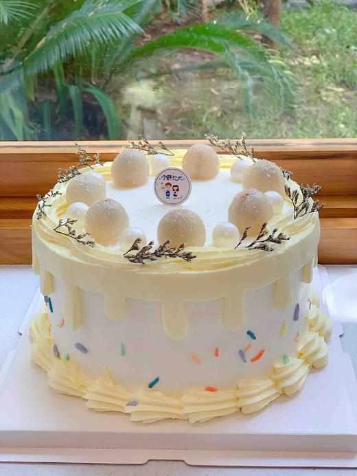 水果荔枝奶油蛋糕 下单前请仔细阅读商品详情 商品图0