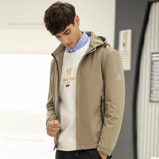 圣得西商务休闲连帽夹克 2032932056 商品图2