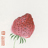薛继业水墨连框高精版画50*30加菲猫草莓有框客厅卧室卫生间走廊装饰画 商品缩略图6