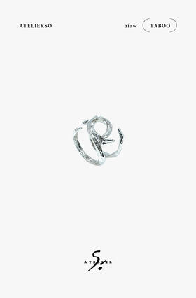 21AW TABOO｜愚人船  尖钩系列 -双钩叠层单戒