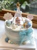 蓝色婴儿宝宝奶油蛋糕 下单前请仔细阅读商品详情 商品缩略图0